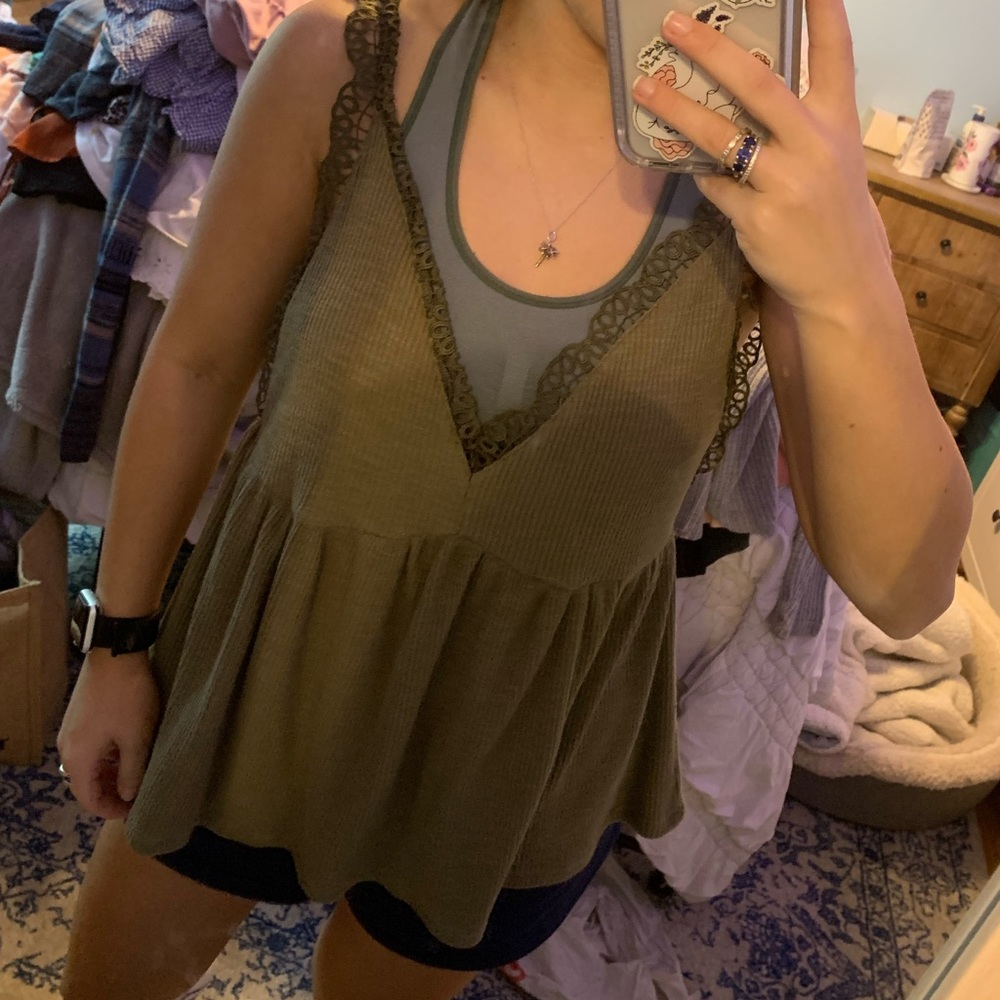 Oversized tank top